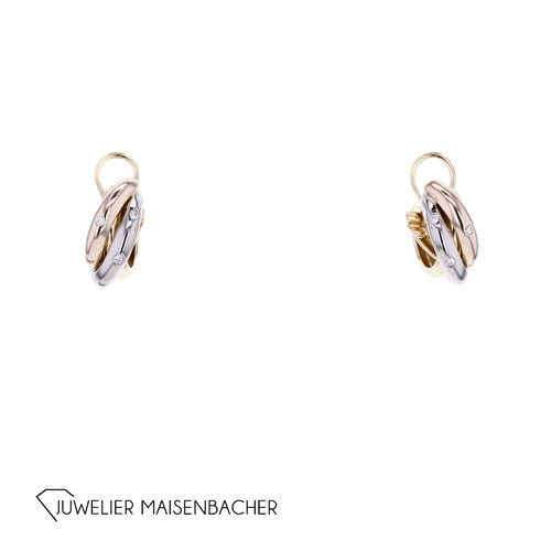 Cartier creolen trinity mit - trinity,