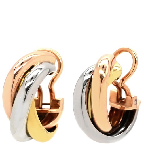 Cartier ohrring trinity 18k - ohrring,