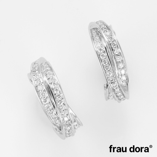 Cartier trinity ohrringe mit - ohrringe,